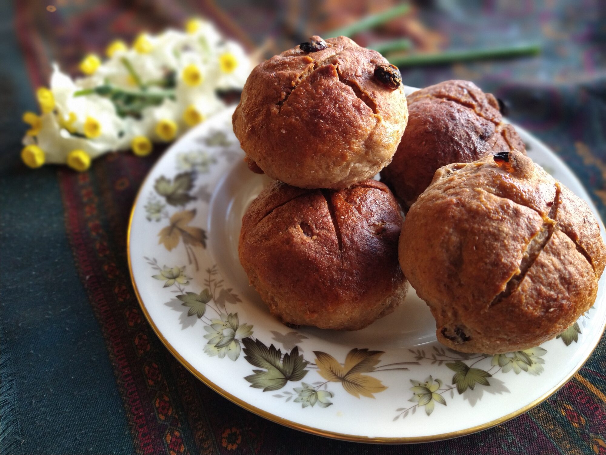 Hot Cross Buns - Tamarisk Farm - West Bexington Nr Bridport